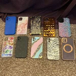 Set of 10 iPhone 11 Cases
